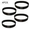 2/4 шт. Ремень привода рубанка 914592 Для BLACK DECKER DN75 DN750 KW750 SR600 Sr600 DN75 Черный резиновый ремень Аксессуары для электрического рубанка