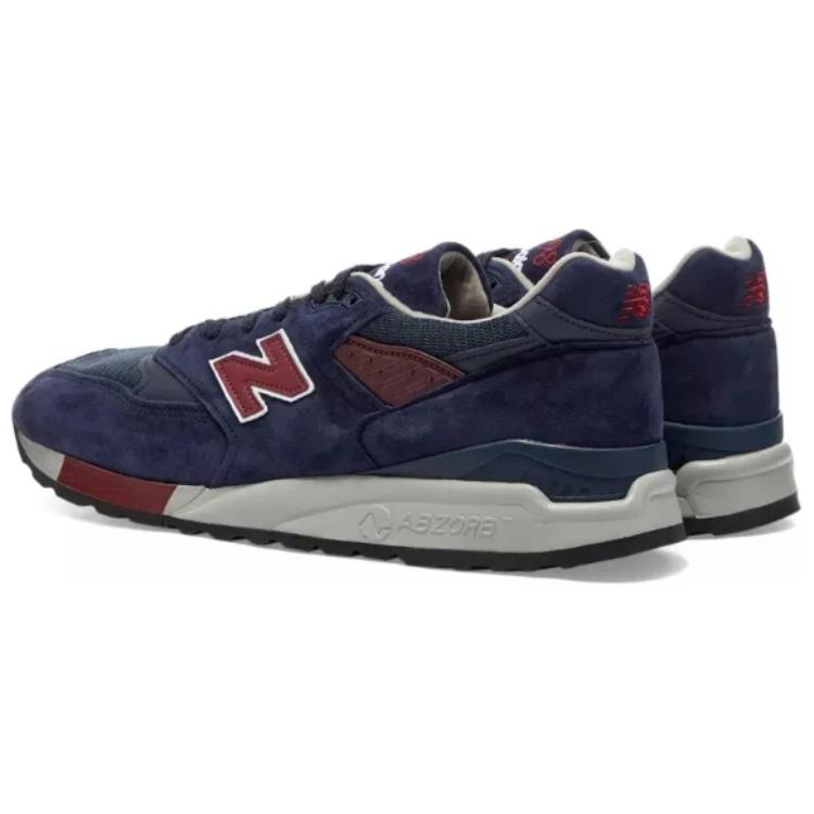998 New Balance Сделано в США 'Темно-синий Бордовый' M998MB