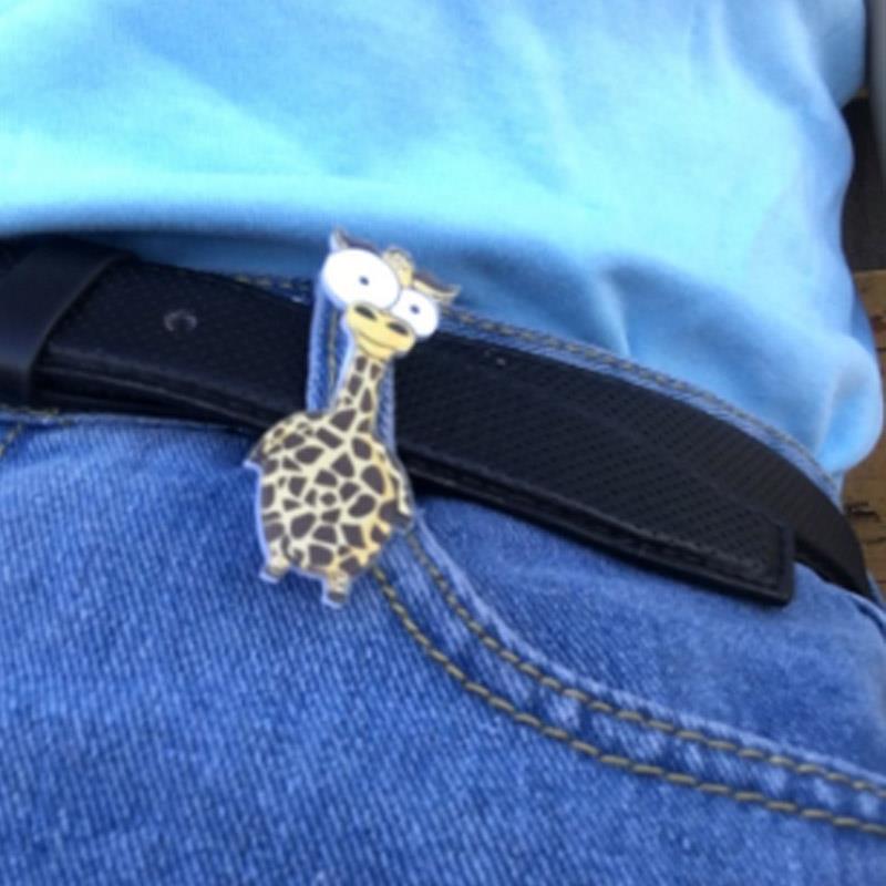 Cute Cartoon Brooches For Women Acrylic Zebra Lion Monkey Elephant Animal Brooch Pins Clothes Backpack Hat Badge Kids Gifts