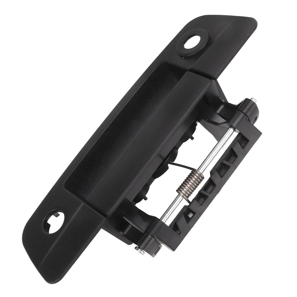 Black Tailgate Handle with Camera Hole ABS Steel 68197873AA Replacement for Ram 1500 2500