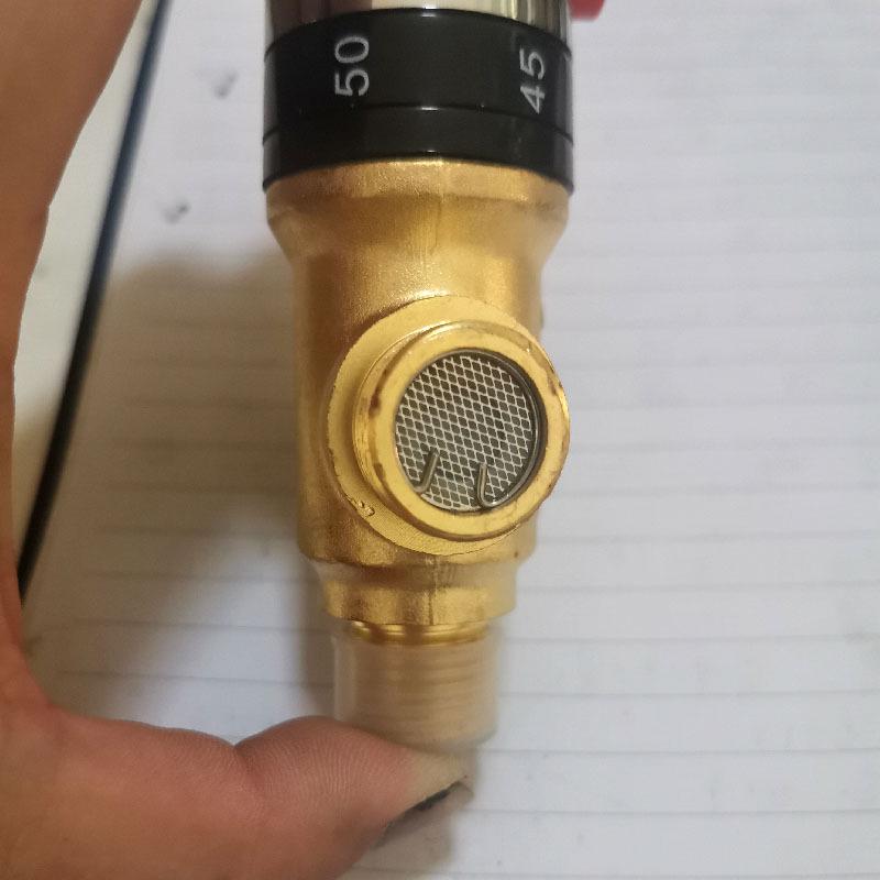 Европейский латунный термостатический клапан 1/2 NPT для настенного солнечного водонагревателя - Автоматический смесительный клапан с контролем температуры