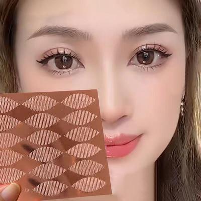 18/24 шт. невидимые наклейки для век кружевные полоски для подтяжки век двойные клейкие наклейки инструменты для подтяжки век