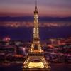 ROBOTIME Rolife Night of the Eiffel Tower 3D Wooden Puzzle TGL01