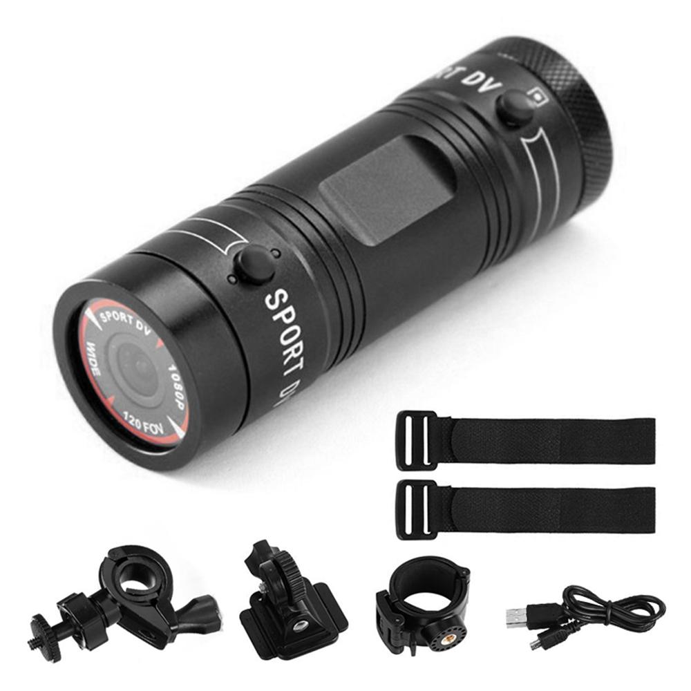 Bike Helmet Camera 120 Degrees Wide Angle Bicycle Sports Camera Waterproof Action Camera for Outdoor