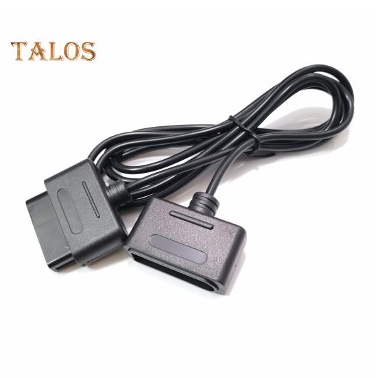 Удлинительный шнур игровой консоли, не спутывающийся, Plug-Play, удлинительный кабель с корпусом из ПВХ, аксессуары для консоли развлекательной системы для SNES