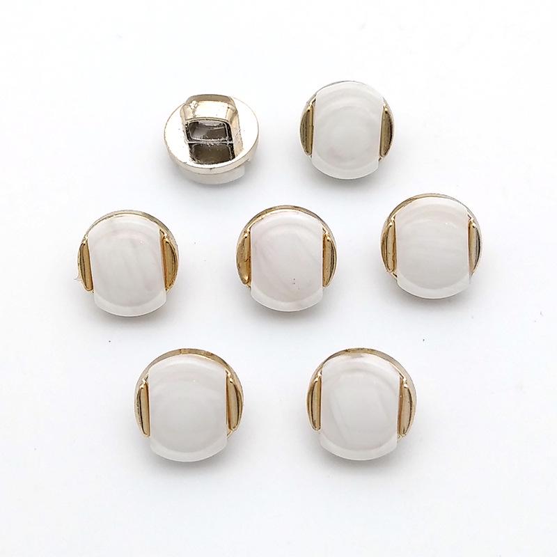 Женские ароматные круглые жемчужные декоративные пуговицы - пластиковые пуговицы для рубашки, пришитые вручную