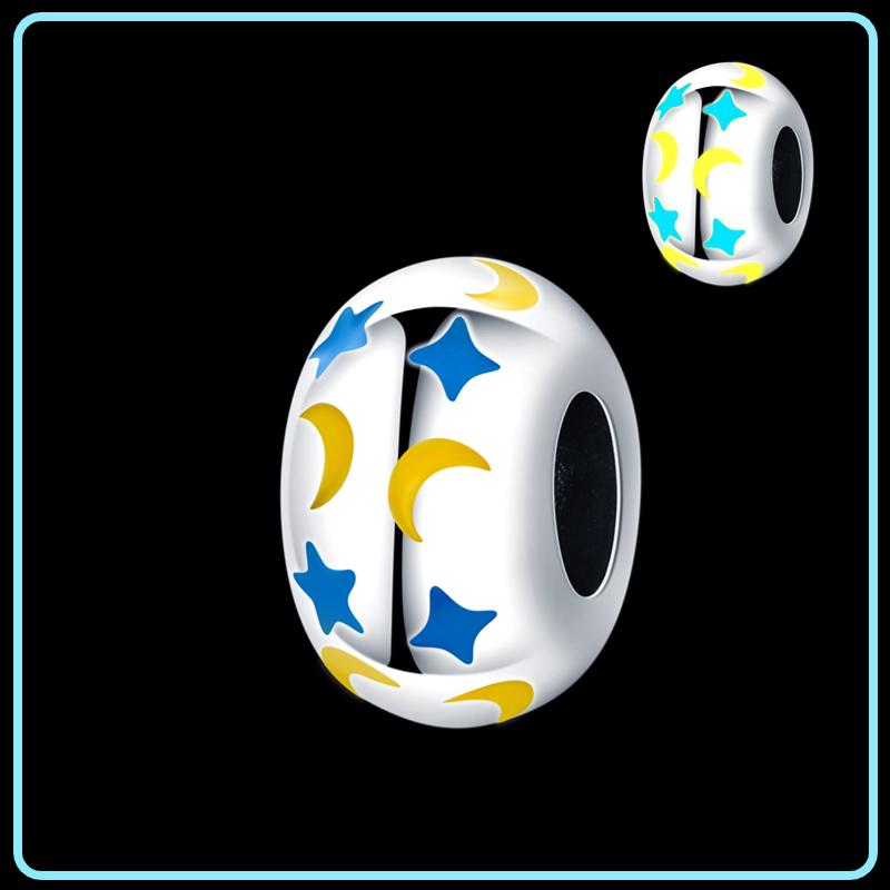 Copper Glow In The Dark Firefly Dangle Charms Fit Original Brand Bracelet And Necklace Jewelry Making Gift