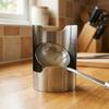 Stable Pot Lid Storage Rack Stainless Steel Chopsticks Stand Easy To Clean Spatula Holder Cooking