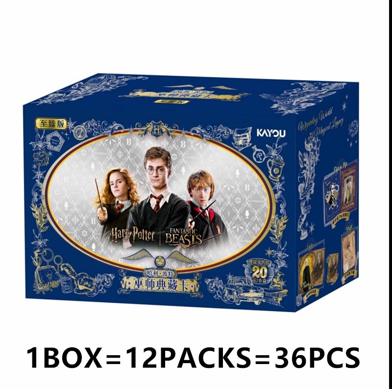 New Authentic New Harry Potter Wizarding Collector's Cards Starting Edition Anime Movie Merchandise and Holiday Gifts