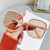 2pcs Rice Nail Retro Men's and Women's RB Sunglasses Fashion Trend Sunglasses Anti-ultraviolet Glasses