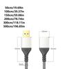 Легкий USB 3.0 удлинительный кабель 5 Гбит/с Передача данных Сверхбыстрая линия передачи данных Шнур-адаптер Папа-Мама