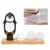 Cartoon Penguin Shaped Bottle Packaging,Press on Storage Bottle,Can Hold Shower Gel and Shampoo,Travel Accessories