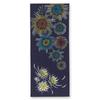 Полотенце Miyamoto Towel Kenema Tenugui Ручная Ночь Сделано в 35 x 90 Номер продукта 50250 Полотенце, «Летние цветы», Япония, Темно-синий, Прибл.. см,