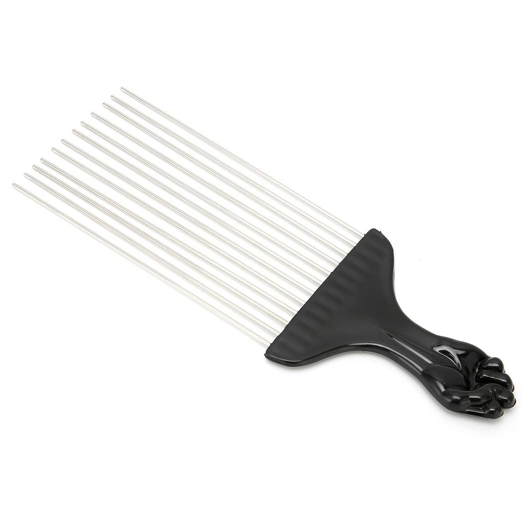 Профессиональная металлическая расческа для распутывания волос, парикмахерская, расческа, инструмент для укладки волос