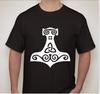 VIKING Mjolnir Hammer T Shirt Thor Odin Valhalla Norse Vikings
