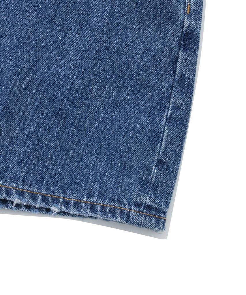 COVERNAT WOMAN Denim Shorts Blue