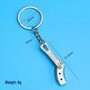 Creative Dental Keychain: Tooth Simulation with Mouth Mirror & Pliers - Perfect Dentist Gift & Promotional Tool