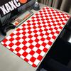 Черно-белый клетчатый коврик для мыши Геймерский Игровые ноутбуки Mausepad Коврик для мыши Компьютерная мышь Пед Аксессуары для ПК Резиновый коврик Deskmat