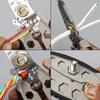 9 In1 Wire Stripper, Pulley Design Multi-function Electrician Wire Splitter Wire Winding Pliers Crimping Pliers Hand Tool