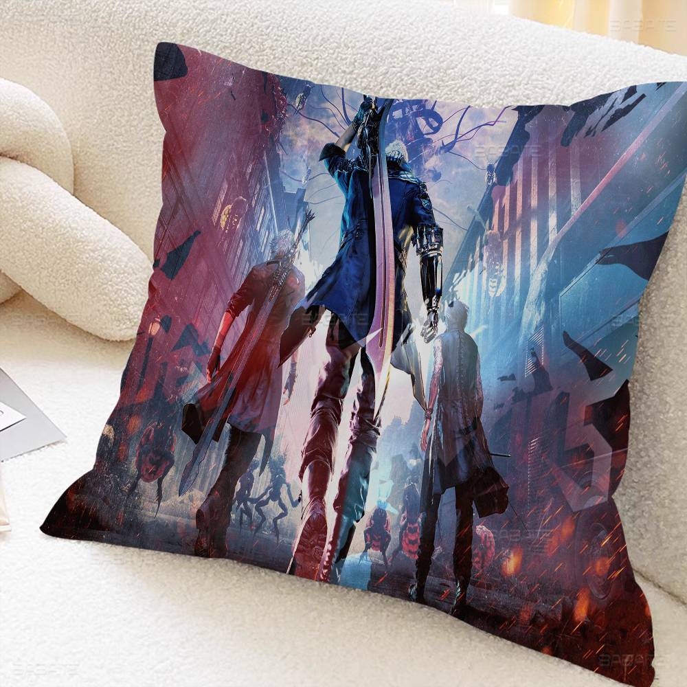 D-Devil May Cry DMC Персонализированная Наволочка Чехол для Подушки Спальня Детская Вечеринка Декор Наволочка День Рождения Детский Подарок