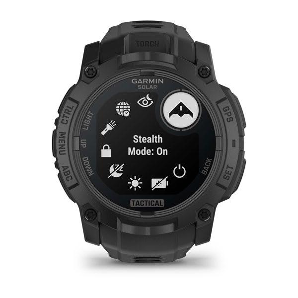 Garmin Instinct 3 Solar Tactical Edition smartwatch 50mm Black