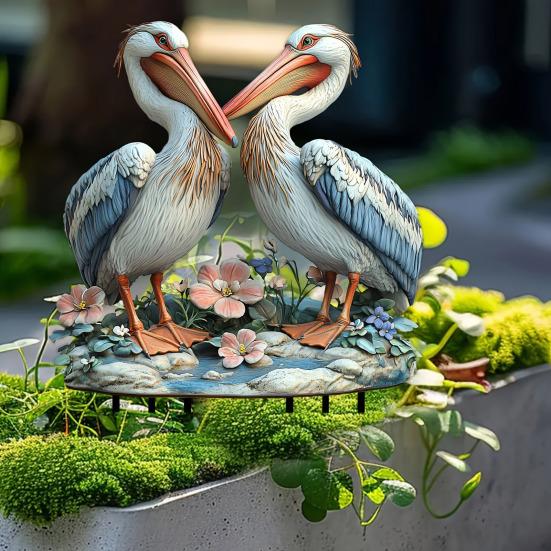 Садовый колышек, акриловый горшок для растений, вставка для вазонов, аксессуары для сада, цветочный горшок, декоративный колышек для двора, комнатных и уличных растений в горшках