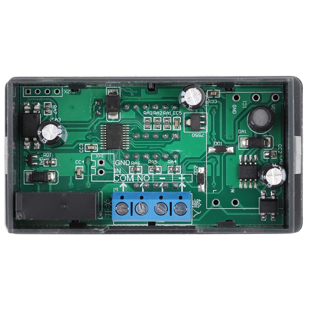 Цифровое реле времени цикла Реле времени YF‑4 Регулируемый модуль реле времени задержки цикла Цифровой дисплей Плата задержки времени 12 В