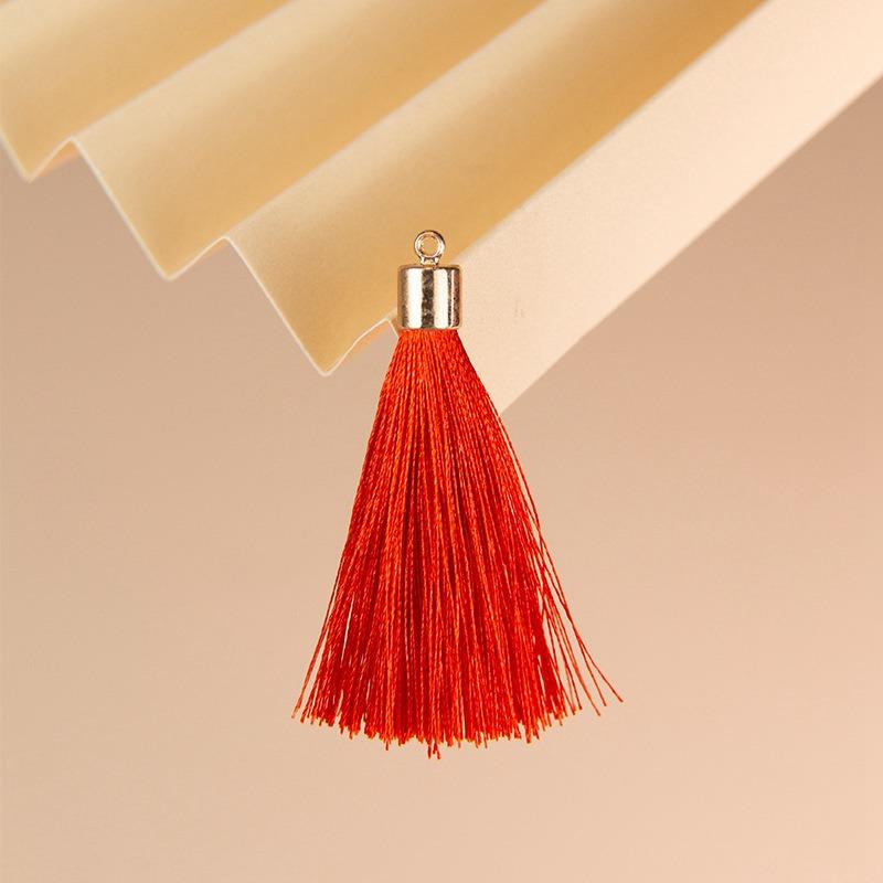 Simple Keychain Tassel Pendant Pendant 20 Pieces 6cm Weight Small Tassel Tassel Tassel Accessories Wholesale Bag Earrings