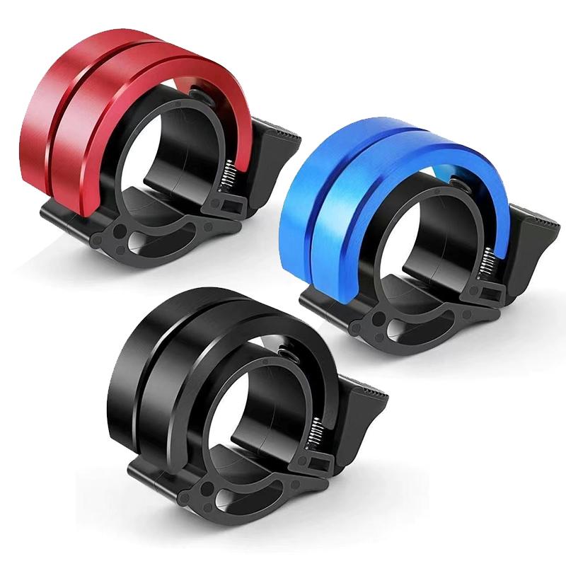 Bicycle Bell Alloy Loud Bike Bell Invisible Universal Handlebar Ring Bike Horn MTB Road Cycling Safety Accessories2