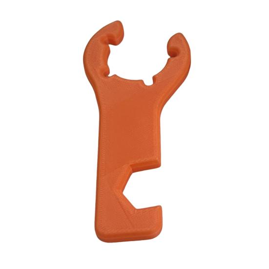 Газовый баллонный ключ Удобная конструкция рукоятки Открывалка для газовых баллонов Компактный инструмент, готовый к путешествиям Предметы первой необходимости для кемпинга