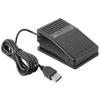 USB Pre-Program Keyboard Mouse Adapter with 2M Cable Foot Controller Pedal Switch Game Control Action HID for PC Computer Games
