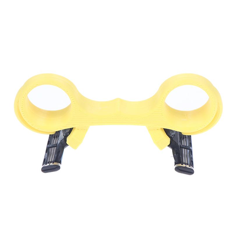 Быстрая машинка для стрижки налысо, Бритвы для головы для мужчин, Двойная головка, Быстрая, Мужская ручная бритва для головы налысо, Ручная машинка для стрижки налысо для удаления волос