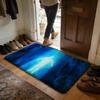 Rapper WWAKE UP LUCKI Floor Mat Soft Flannel Absorbent Mat Non-Slip Rug Home Bedroom Bathroom