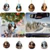 New Christmas Dragon Egg Car Ornament Cartoon Style Acrylic/glass Material Interior Decoration