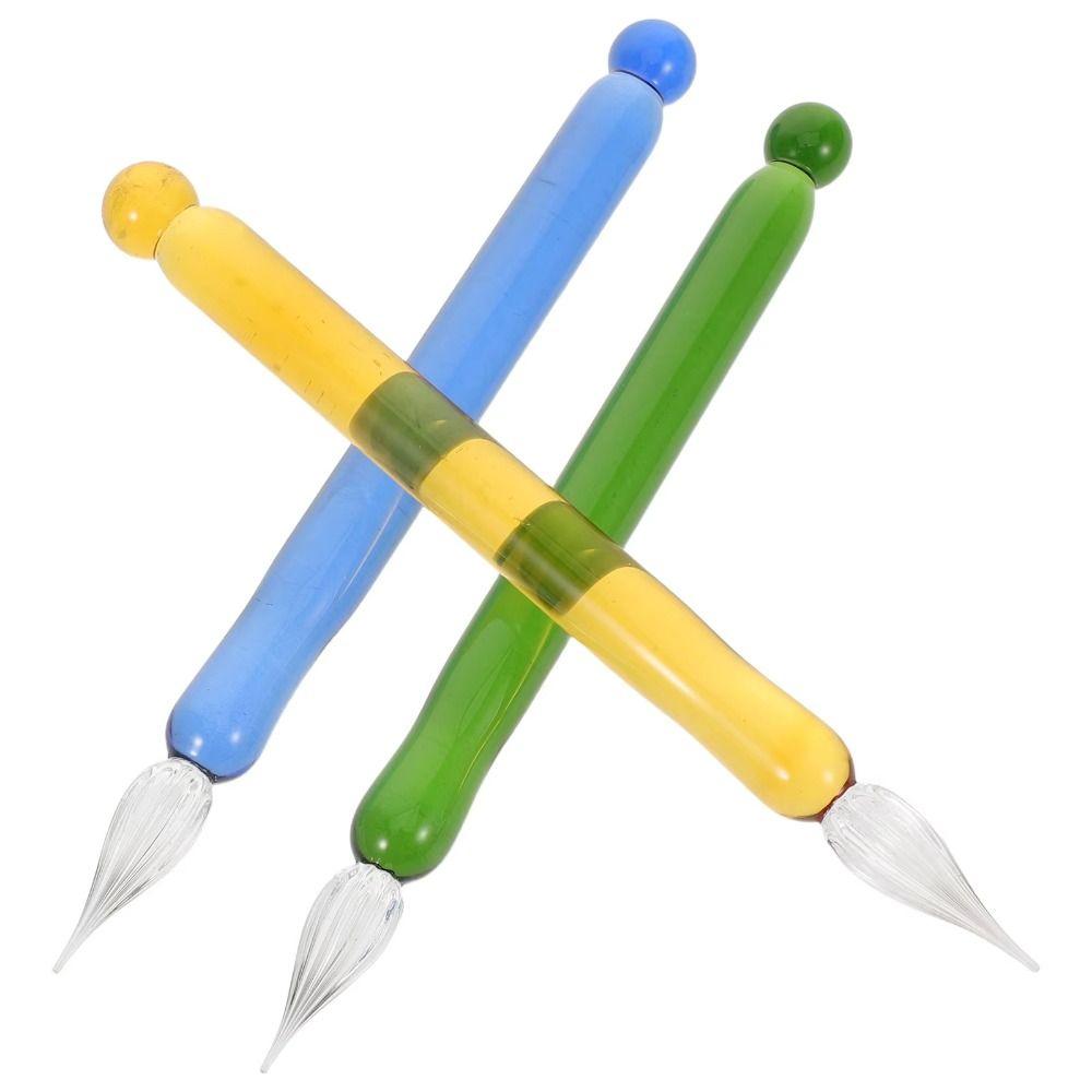 Calligraphy Dipping Pen Transparent Glass Fountain Pen Back To School Glass Dip Pen Art Painting