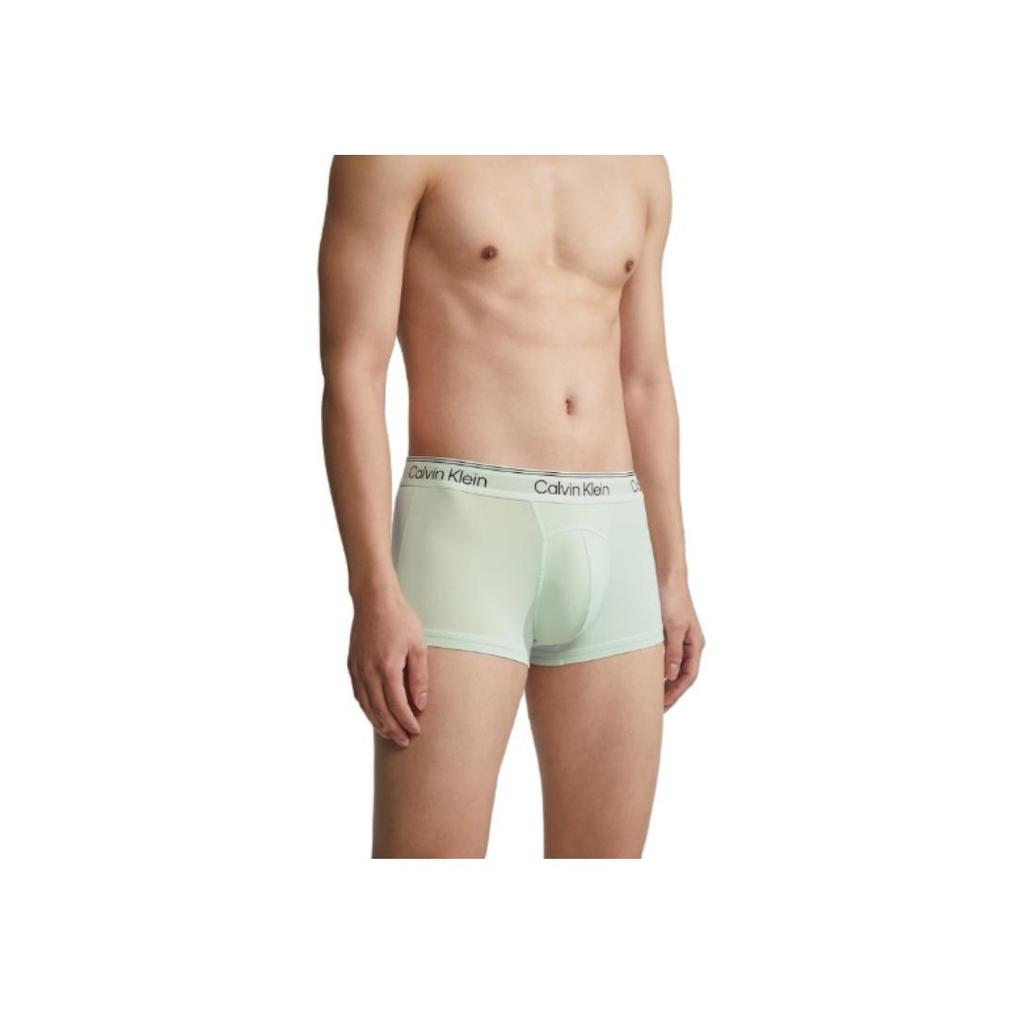Calvin Klein Cool Comfort Jacquard Boxer Briefs Men Underwear Emerald-Green NB3235-94P