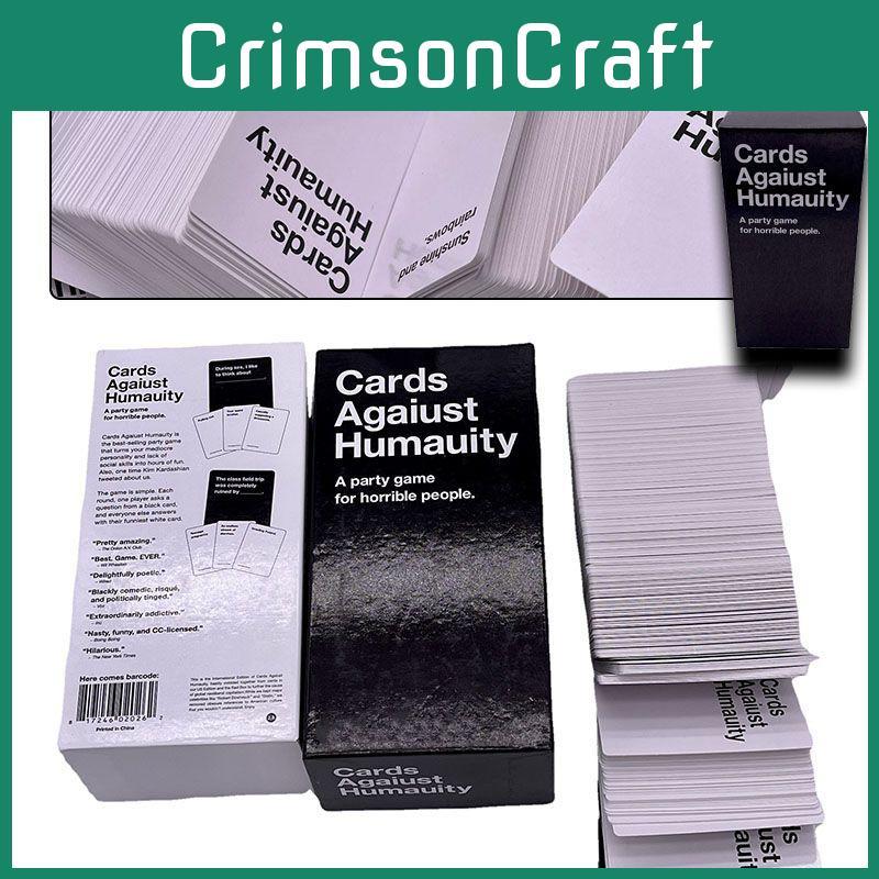 Карты Человечества против Издание Великобритании V20 Взрослая Карточная Игра Семейная Головоломка Собрание