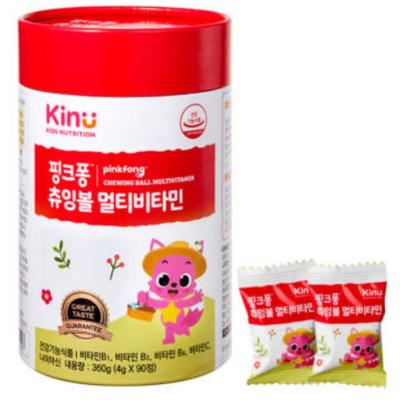 [KINU] Pinkfong Жевательные шарики Мультивитамины 360 г(4гx90ea)