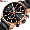 New Top Men's Watches Six -pin Quartz Watch Steel Belt Business Casual Watch