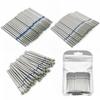 50pcs/pack Nail Diamond Grinding Polishing Bur Drill Bits Dental Diamond Polishing Polisher Nail Drill Milling Cutter Bits Drill