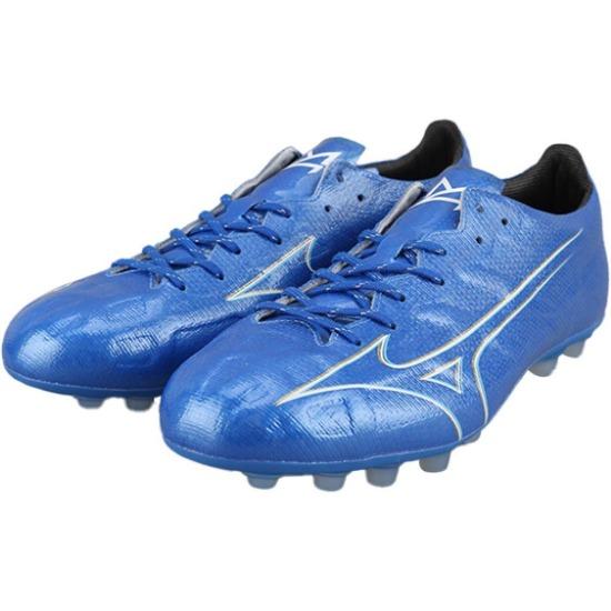 Mizuno Alpha Elite Ag Искусственный газон Прочные Дышащие Легкие Футбольные бутсы Мужские Кроссовки Синий P1GA246327