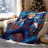 Final Fantasy Pattern Blanket for Home Decoration, Bed, Sofa, Car Travel, Camping, Suitable for All Seasons, Birthday Christmas Gift
