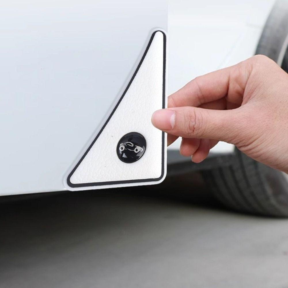 2 шт. Самоклеящиеся противоударные чехлы, устойчивые к царапинам, защитный чехол для двери нового автомобильного уголка