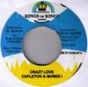 7inch Record CAPLETON, MOSES I - Crazy Love NONE Kings Of Kings 2000 Jamaica Reggae, Ska & Dub Used