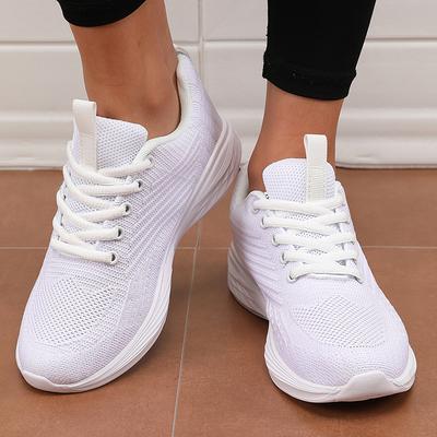 Новые женские кроссовки для бега с прочной сетчатой поверхностью, дышащая, устойчивая к запахам, нескользящая подошва, для тренировок в спортзале, теннисные ремни