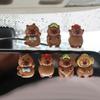 5 шт. Милая Плюшевая Игрушка для Близоруких Мультяшный Подвеска Морская Свинка Декор Вентиляционного Отверстия Автомобильной Консоли Автомобильные Аксессуары для Интерьера
