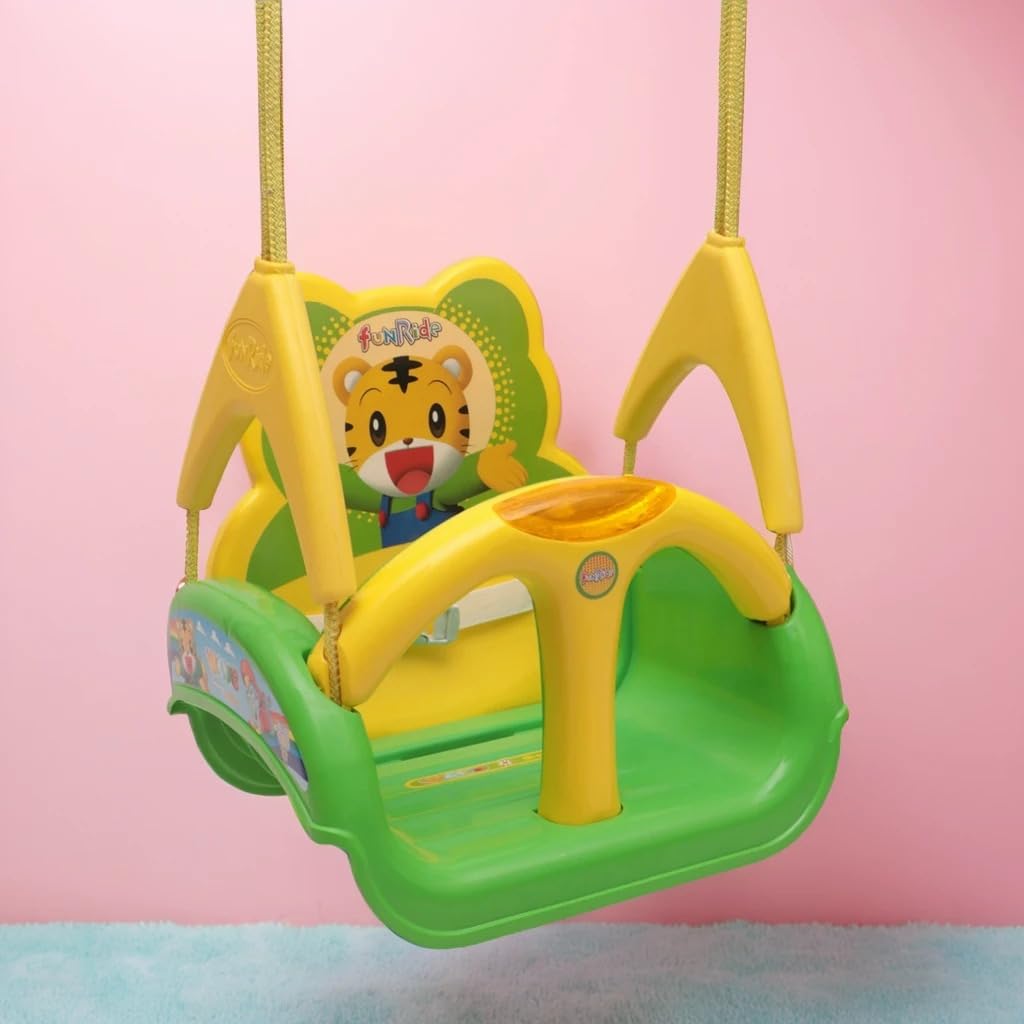 Swing for Kids - 3-in-1 Adjustable Baby Swing Toy for Indoor and Outdoor - for Boys and Girls of Age 1 Yr+