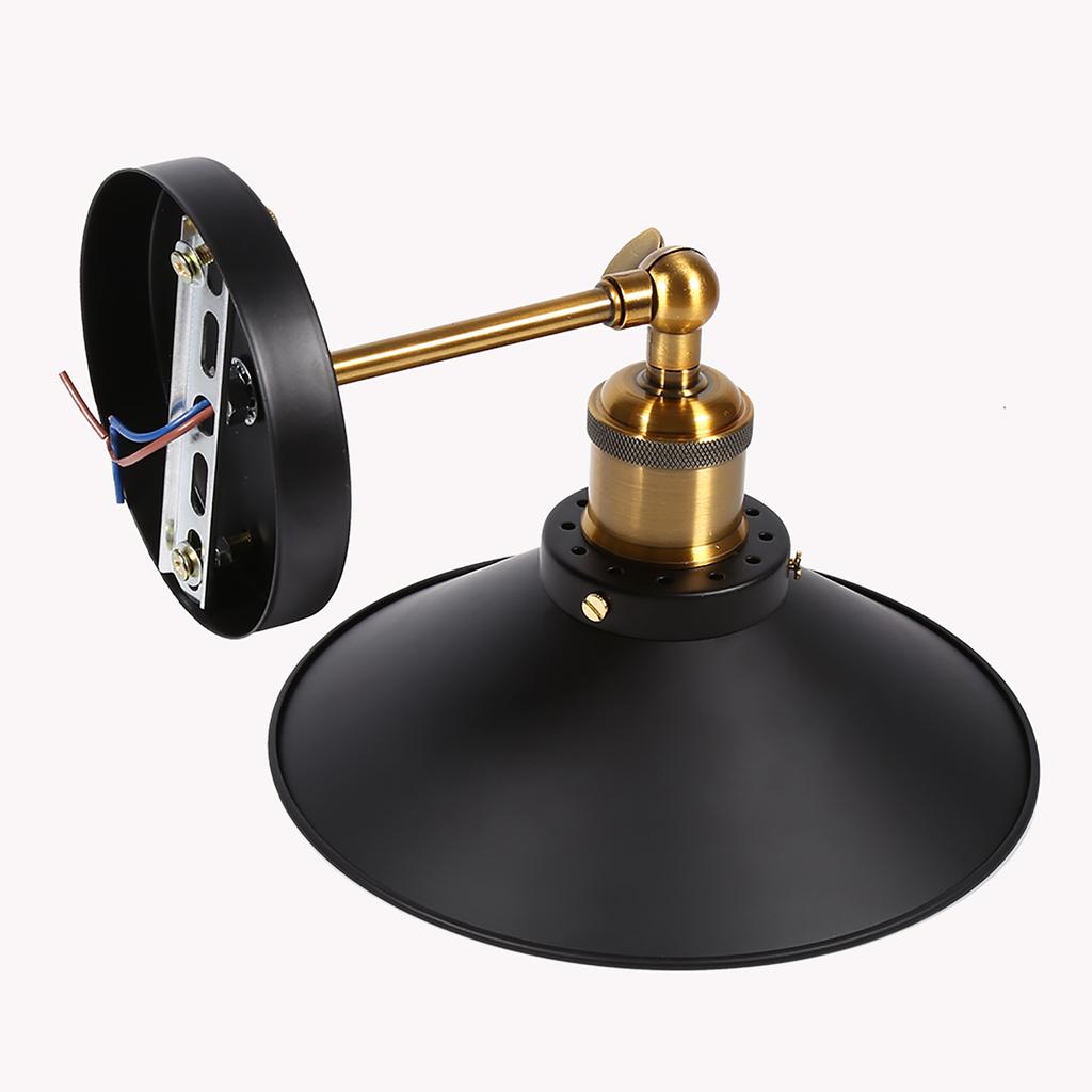 85~265 В Винтажный Лофт Индустриальный Стиль Металлический E27 Настенный Светильник Ретро Лампа Основание Освещение Украшения