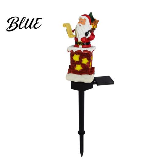 Устойчивые к погодным условиям газонные светильники, солнечный садовый кол, водонепроницаемая рождественская наружная светодиодная лампа с теплым ландшафтным свечением, декоративная для патио