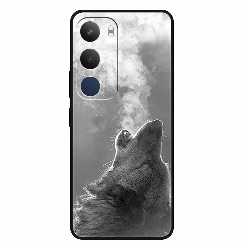 Чехол для Vivo Y19s 4G Y 19s 6.68" Мягкий силиконовый ТПУ чехол для телефона для Vivo Y19s Pro 4G Мультяшное животное Ударопрочный чехол Y19 s Pro 4G